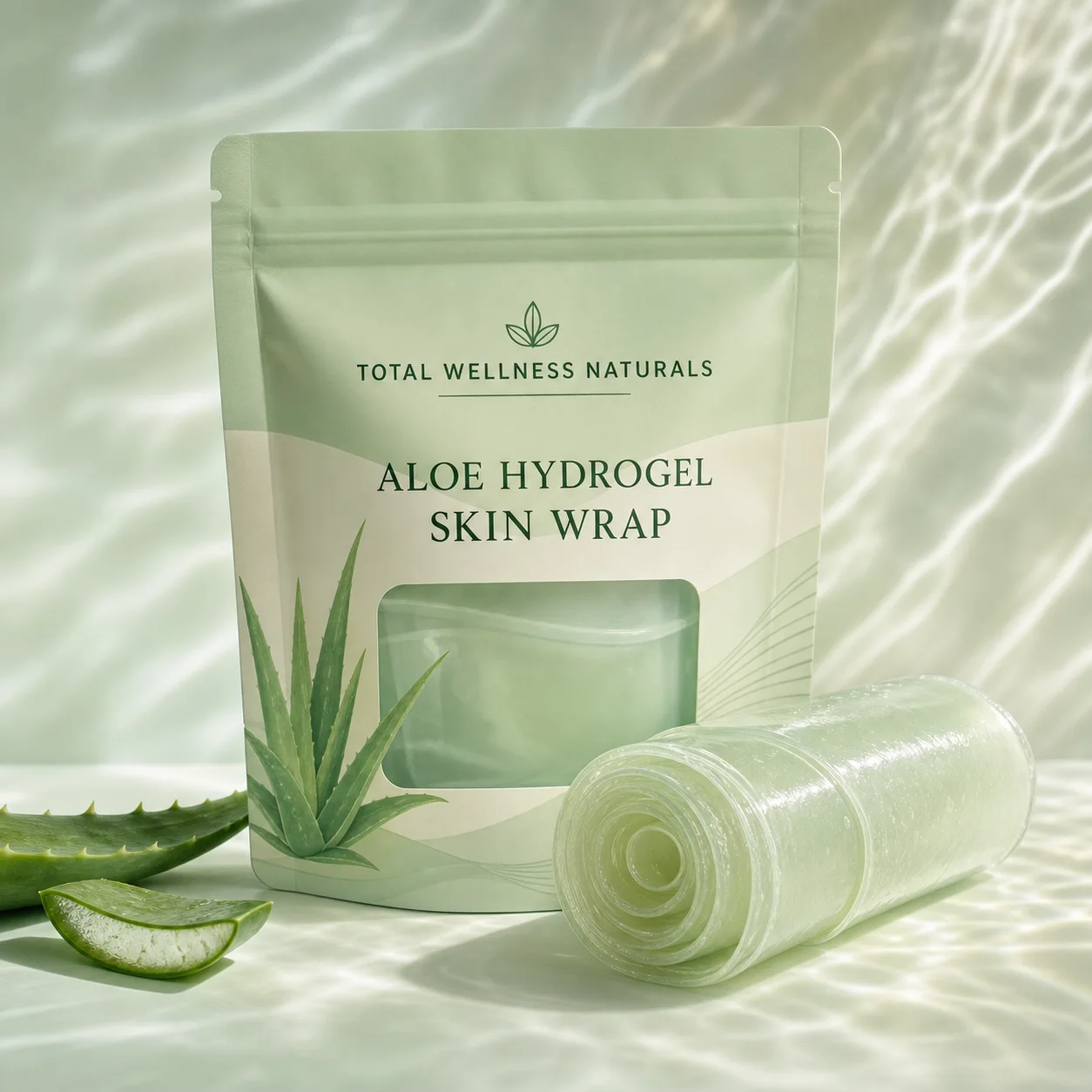 Aloe Hydrogel Skin Wrap